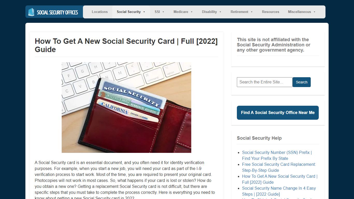 How To Get A New Social Security Card | Full [2022] Guide